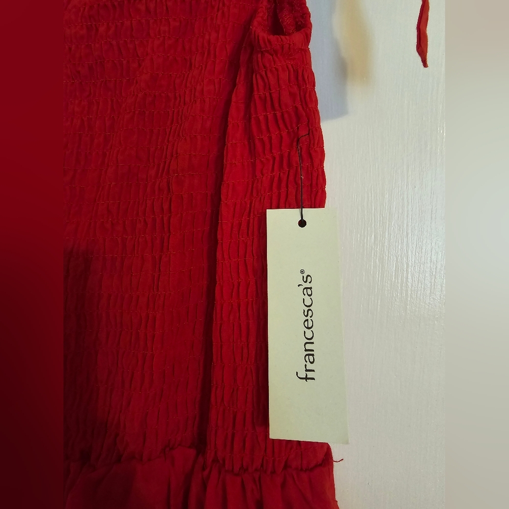 NWT Francescas red dress - Picture 4 of 6